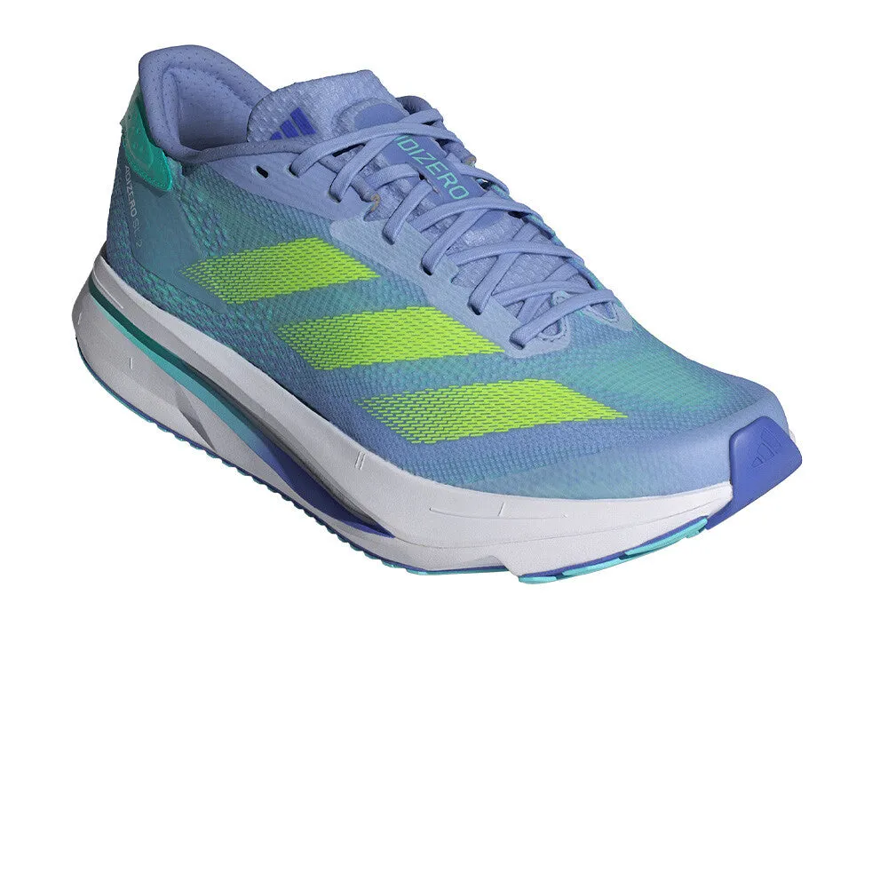 Adidas Adizero SL2 (Womens) - Blue Spa/Lucid Lemon/Cobalt Blue