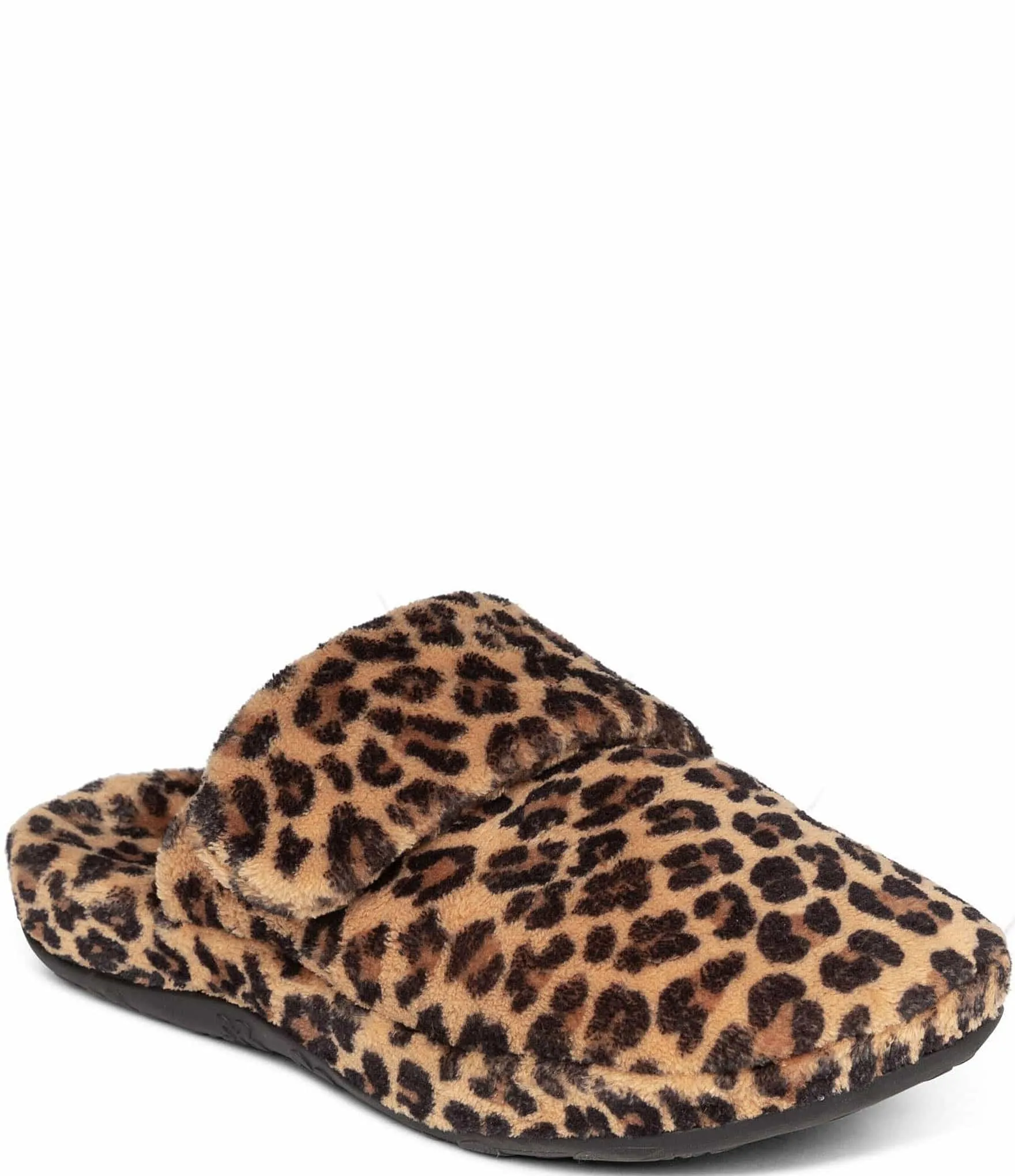 Aetrex Women's Mandy Slippers- Leopard