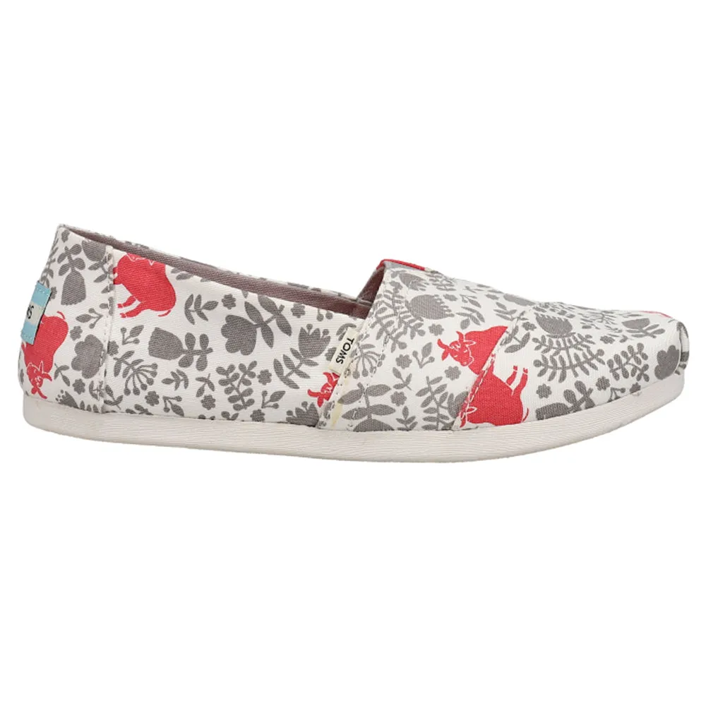 Alpargata Floral Slip On Flats