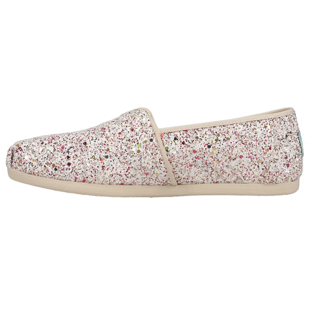 Alpargata Glitter Slip On Flats