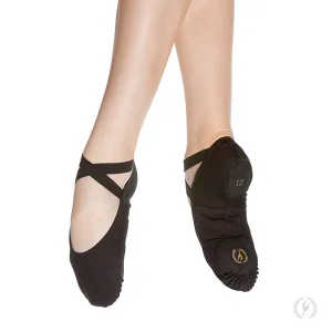 Assemble -- Women's Split Sole Canvas Ballet -- Black