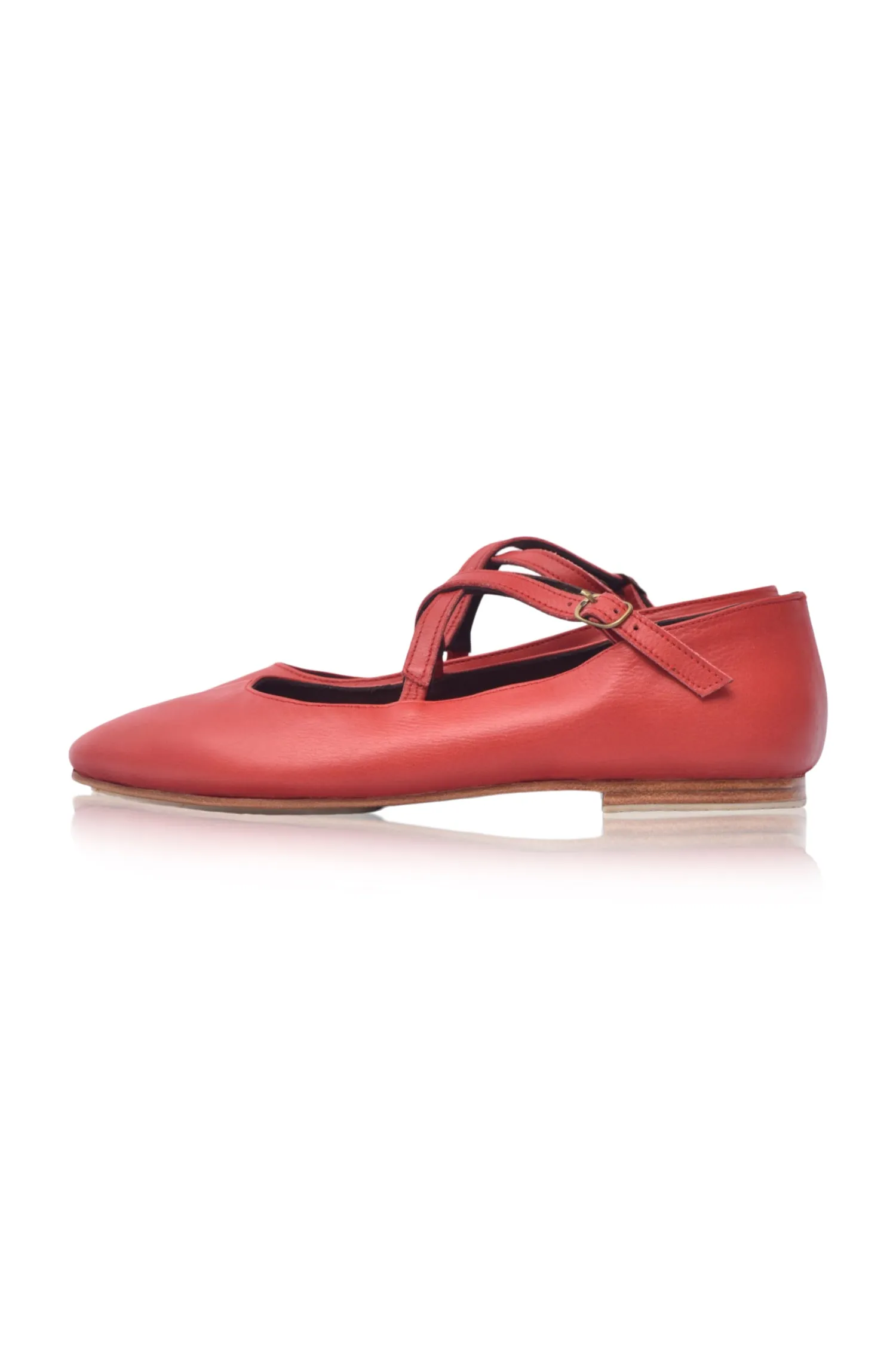 Bella Vita Criss Cross Pointy Toe Flats