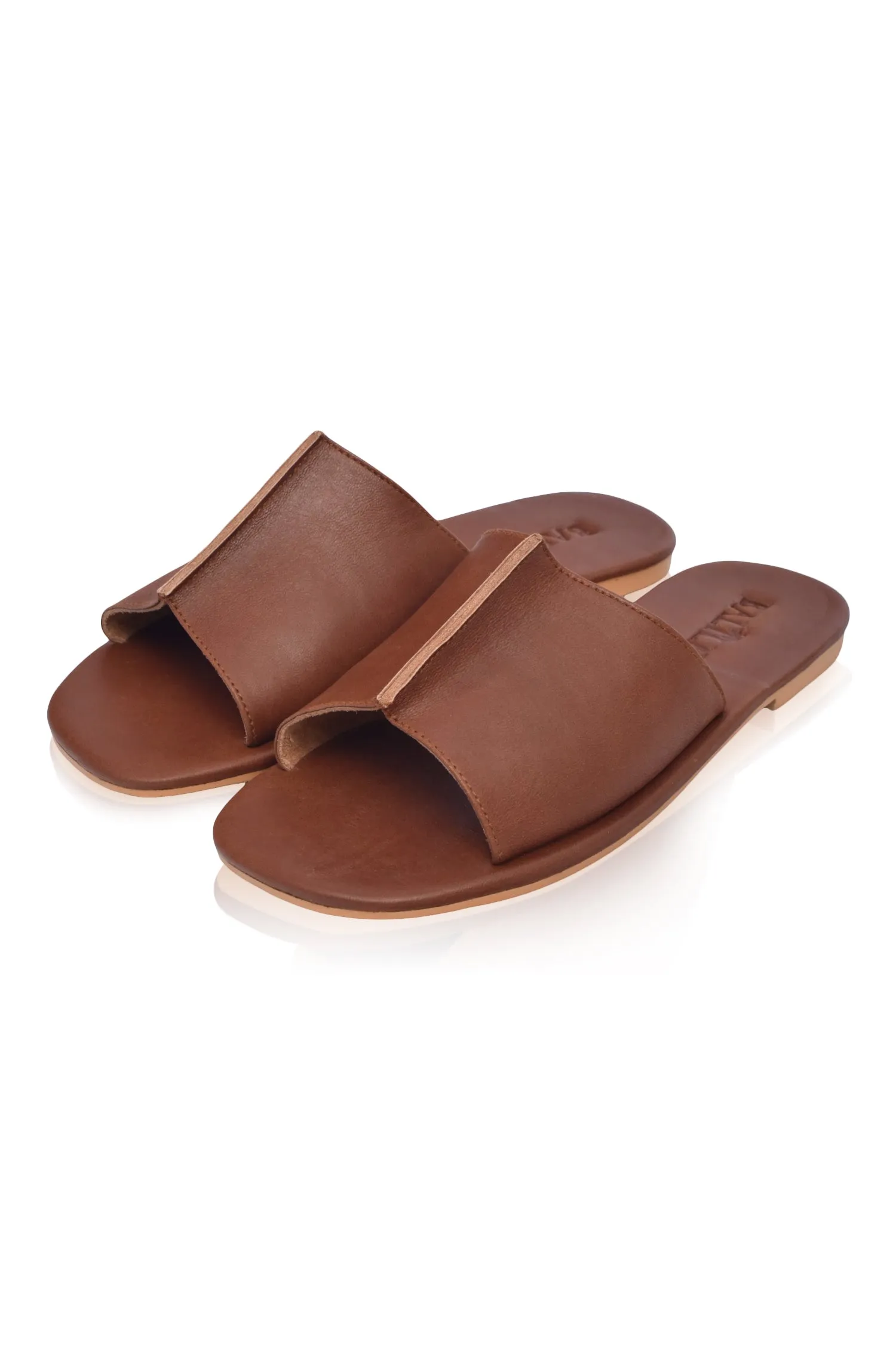 Bilbao Leather Slides (Sz. 4 & 10)