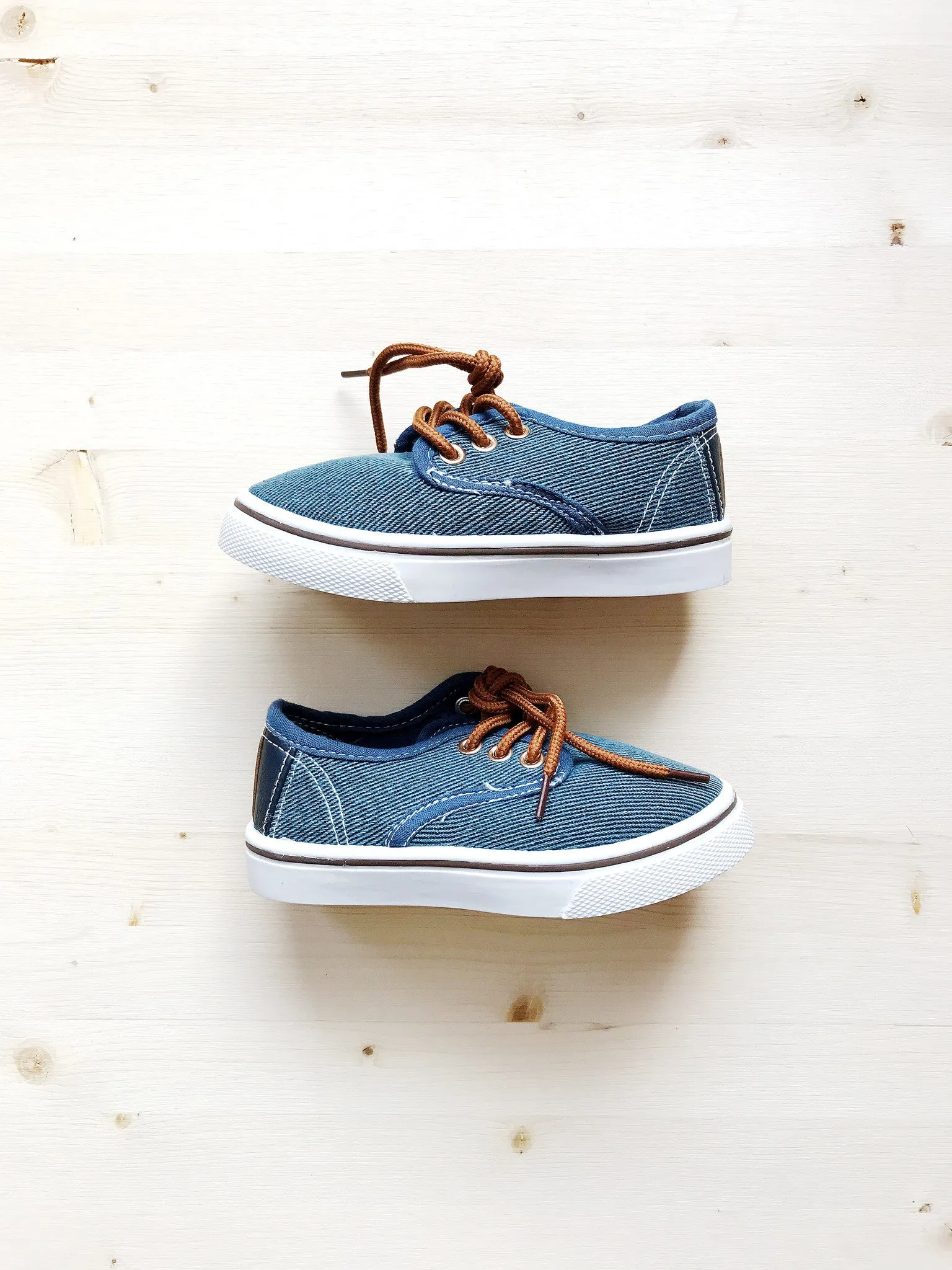 Blue Canvas Shoes