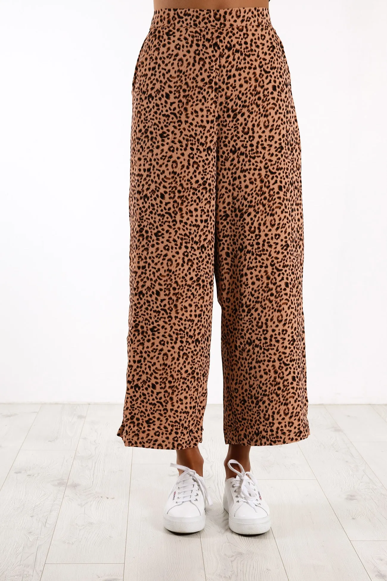 Blushing Culotte Print