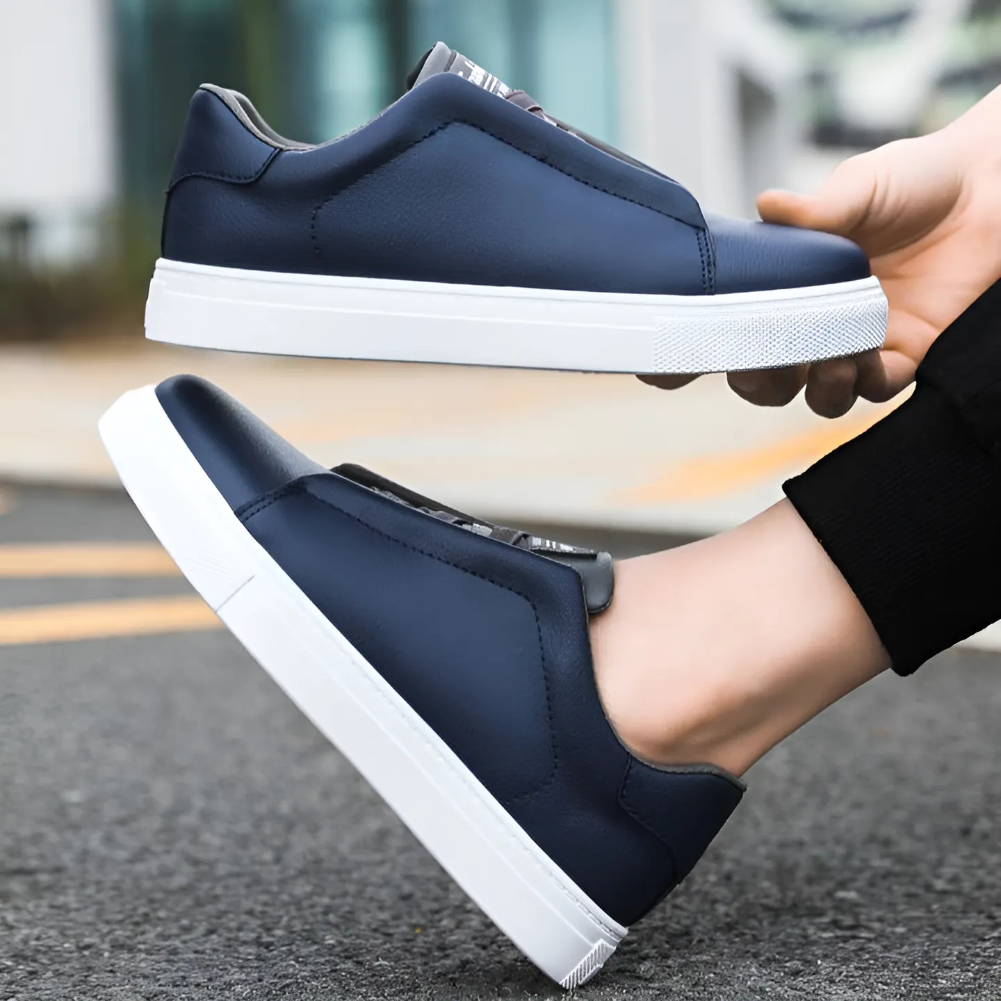 BRUCE™ - COMFORTABLE SLIP-ON SNEAKERS