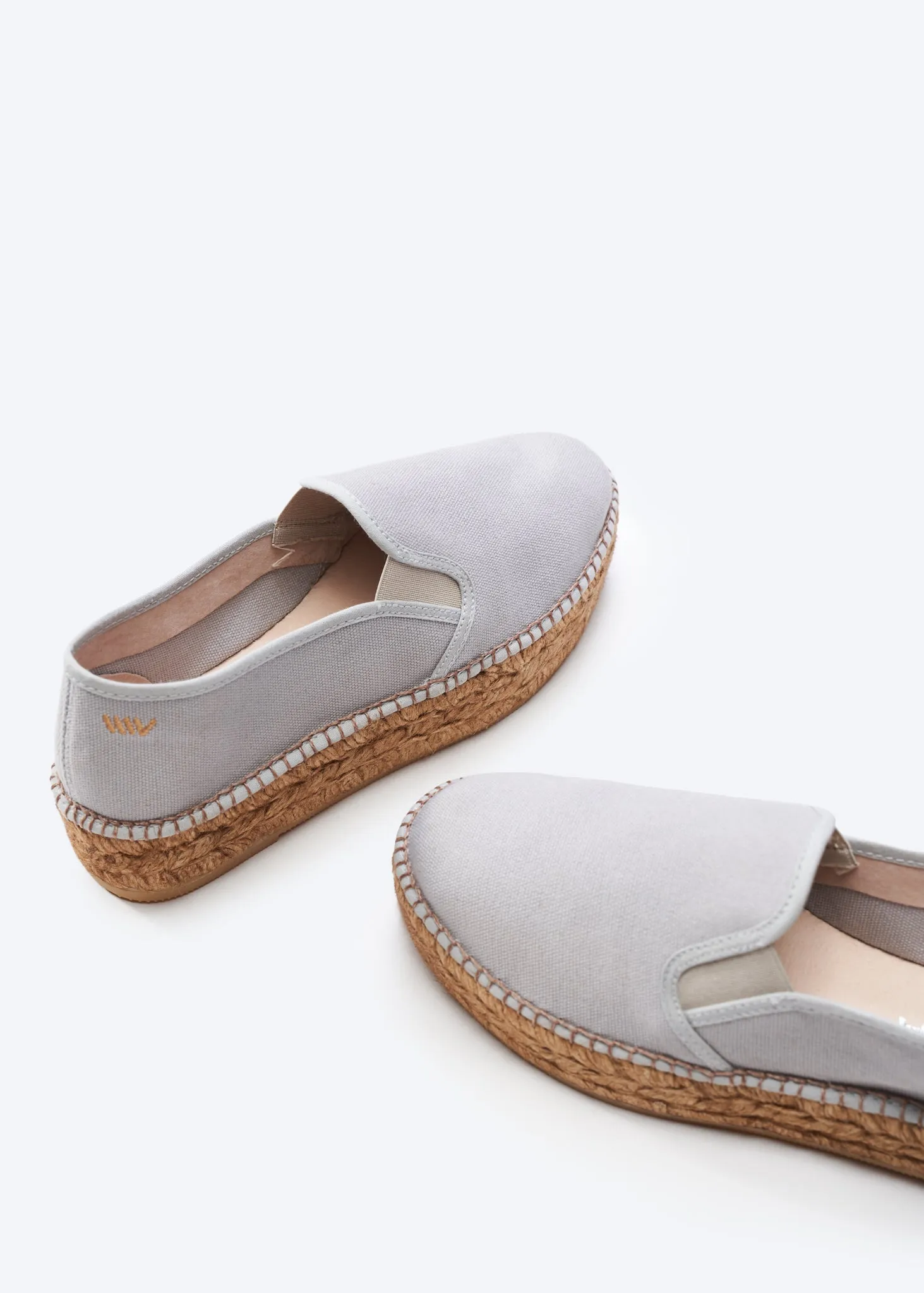 Castell Canvas Espadrille Platforms