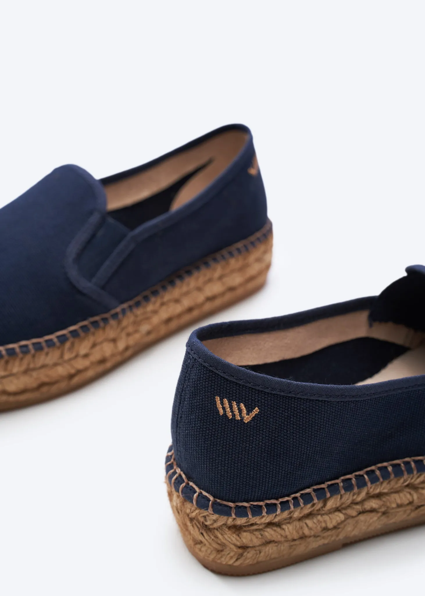 Castell Canvas Espadrille Platforms