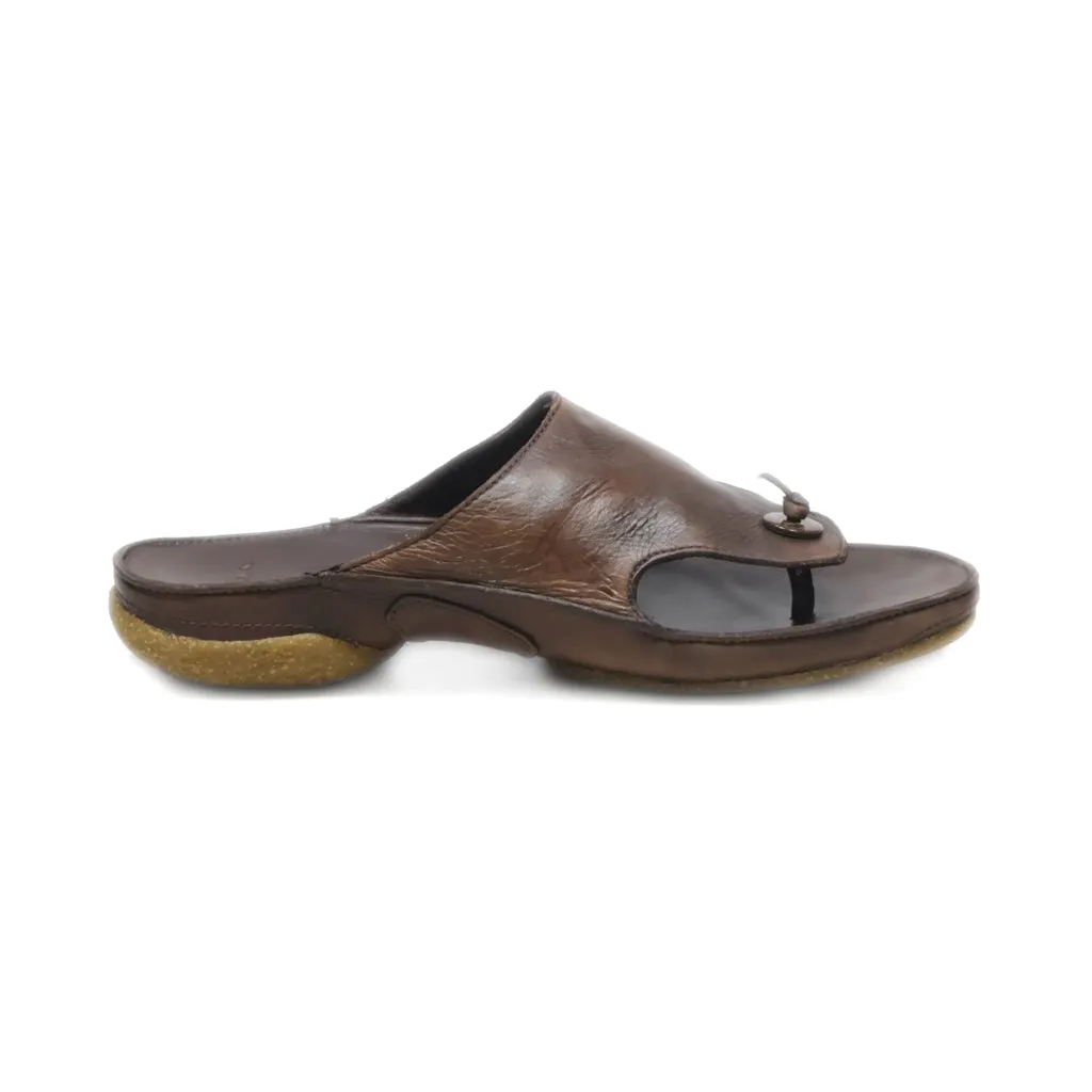 Clarks Casual Sandals Leather Brown Colour For Men