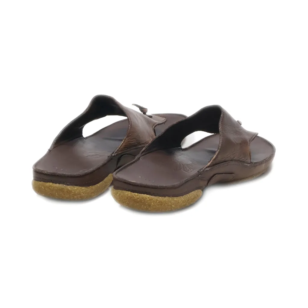 Clarks Casual Sandals Leather Brown Colour For Men