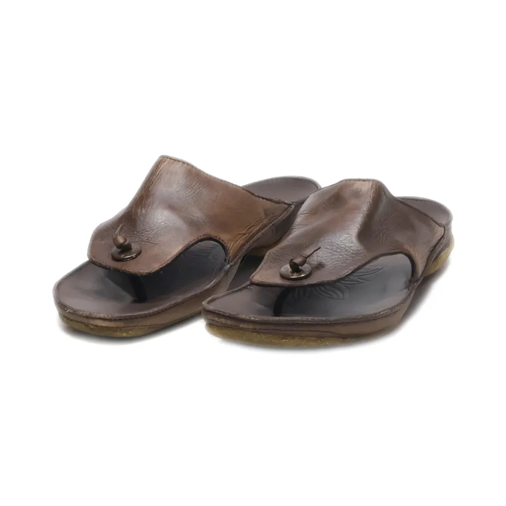 Clarks Casual Sandals Leather Brown Colour For Men