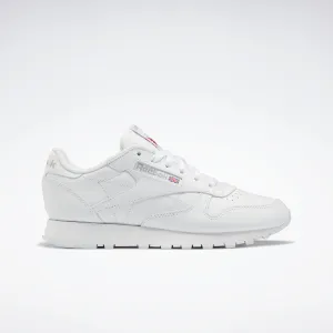 Classic Leather Shoes White/White/Pure Grey 3