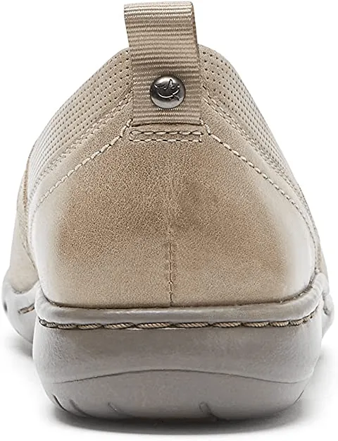 Cobb Hill Women's Penfield Envelope Ballet Flat- Taupe