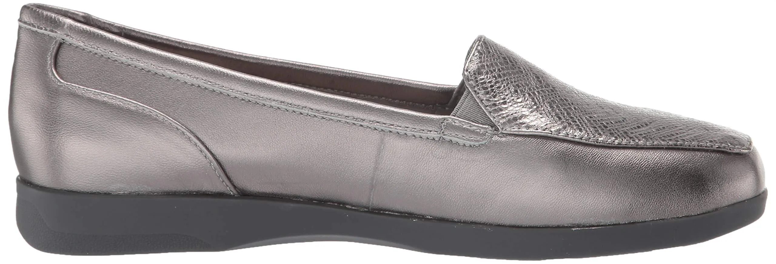 Easy Spirit Women's Devitt Silver Size 6 Oxford Flat Shoes