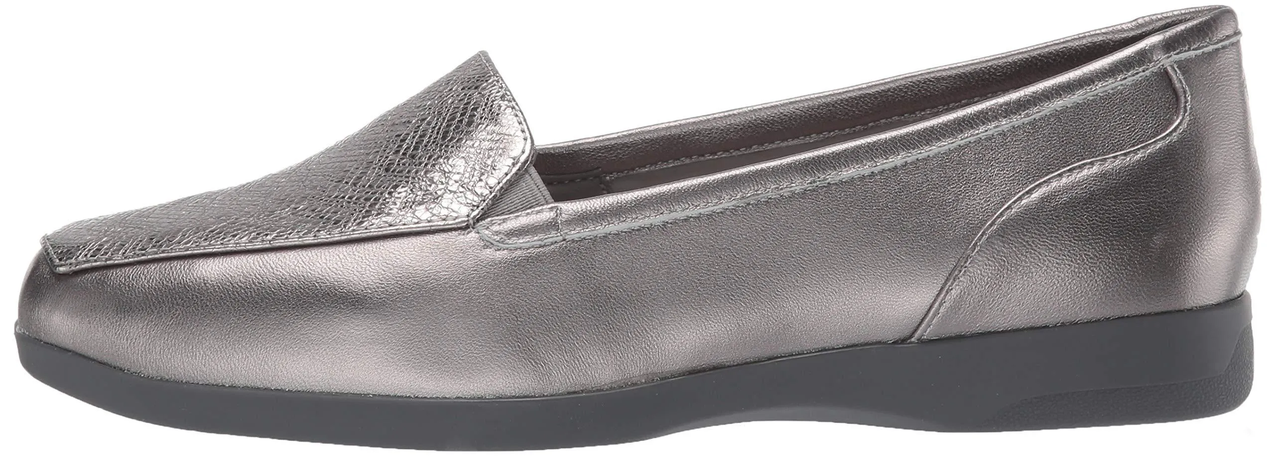 Easy Spirit Women's Devitt Silver Size 6 Oxford Flat Shoes