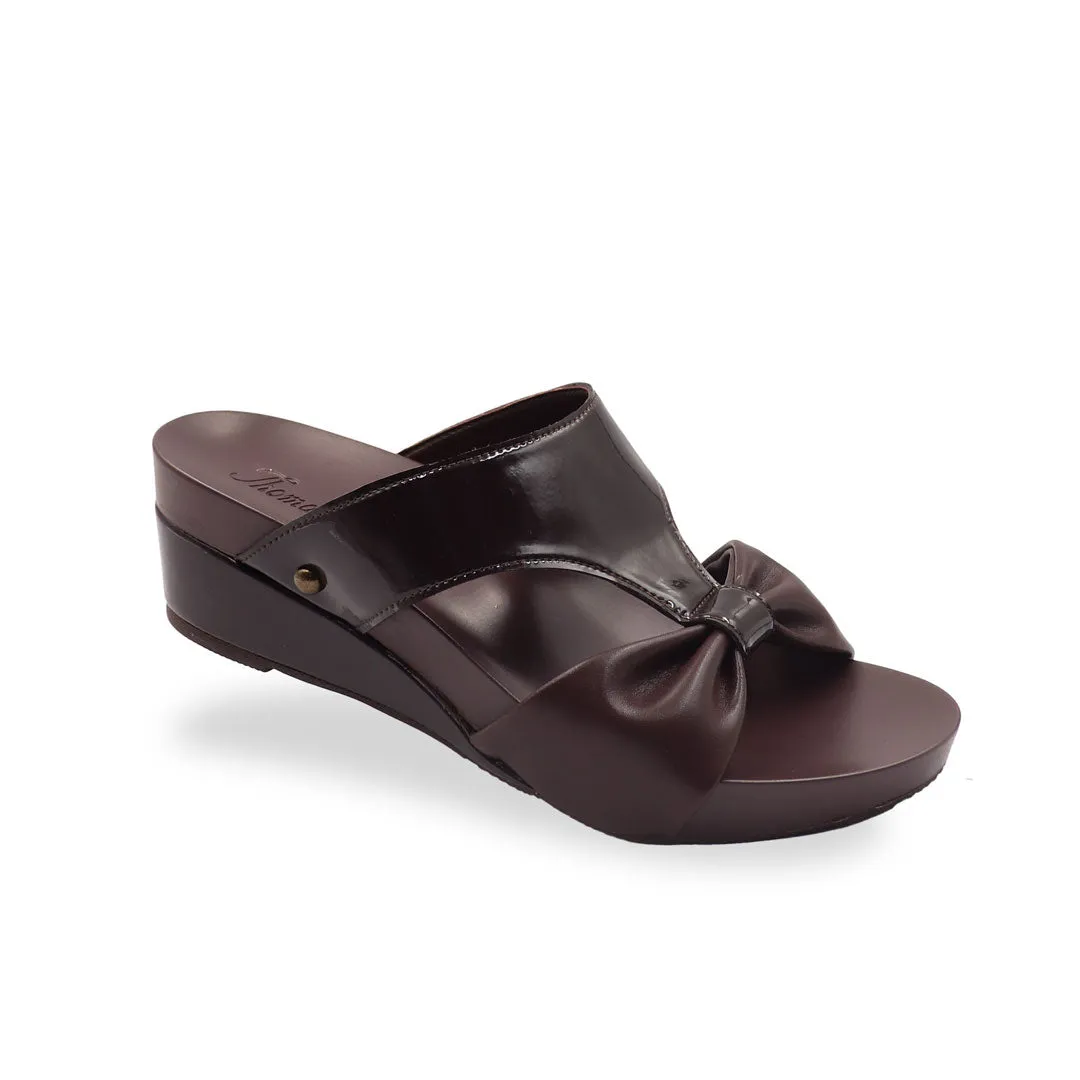 [EXTRA 20% off at cart] Ribbon Bow Low Wedge Sandals