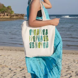 Flip Flops Beach Tote