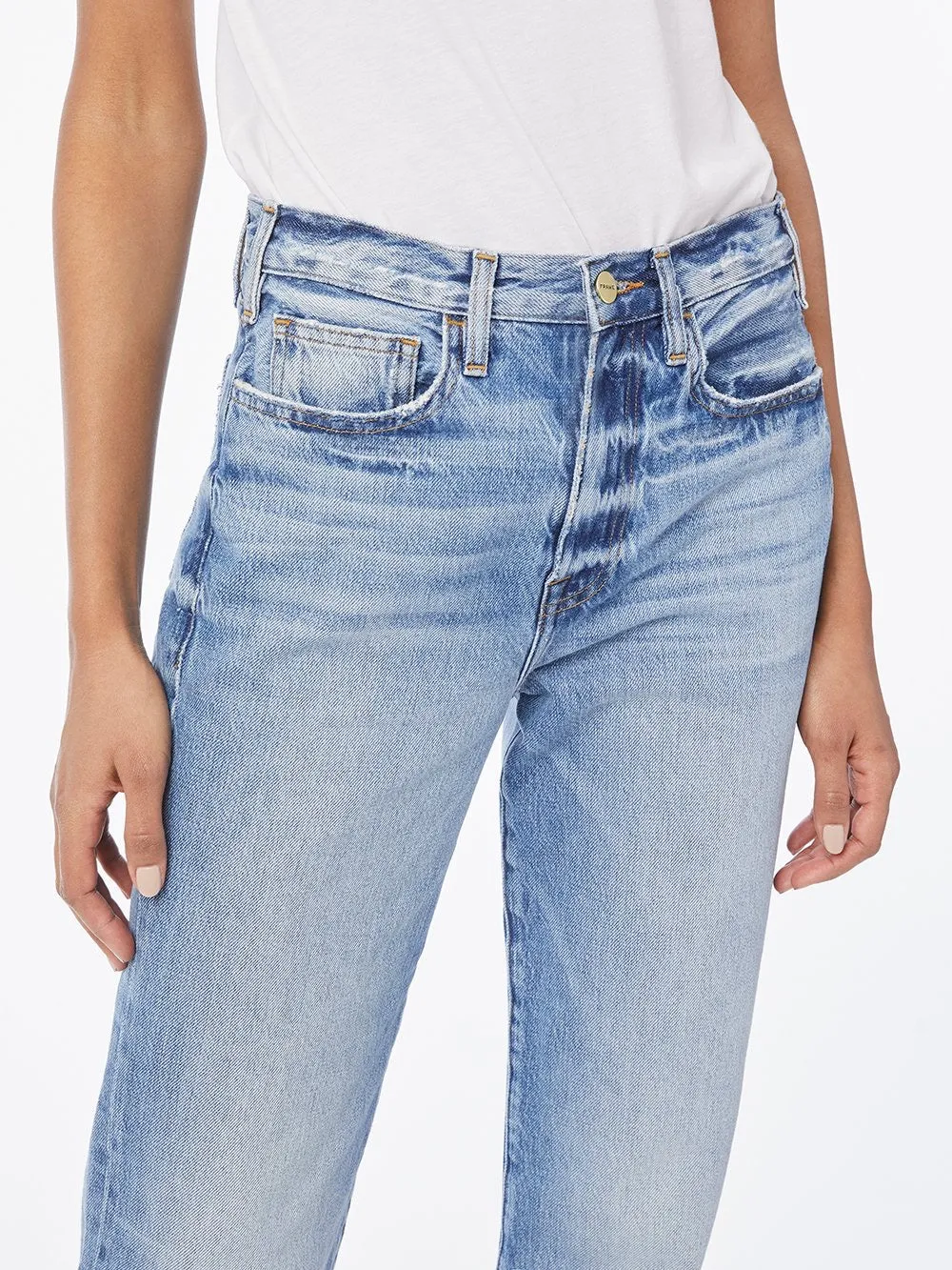 Frame Denim - Le Jane Straight Leg Jean in Glacier