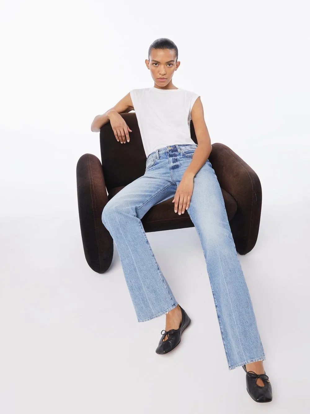 Frame Denim - Le Jane Straight Leg Jean in Glacier