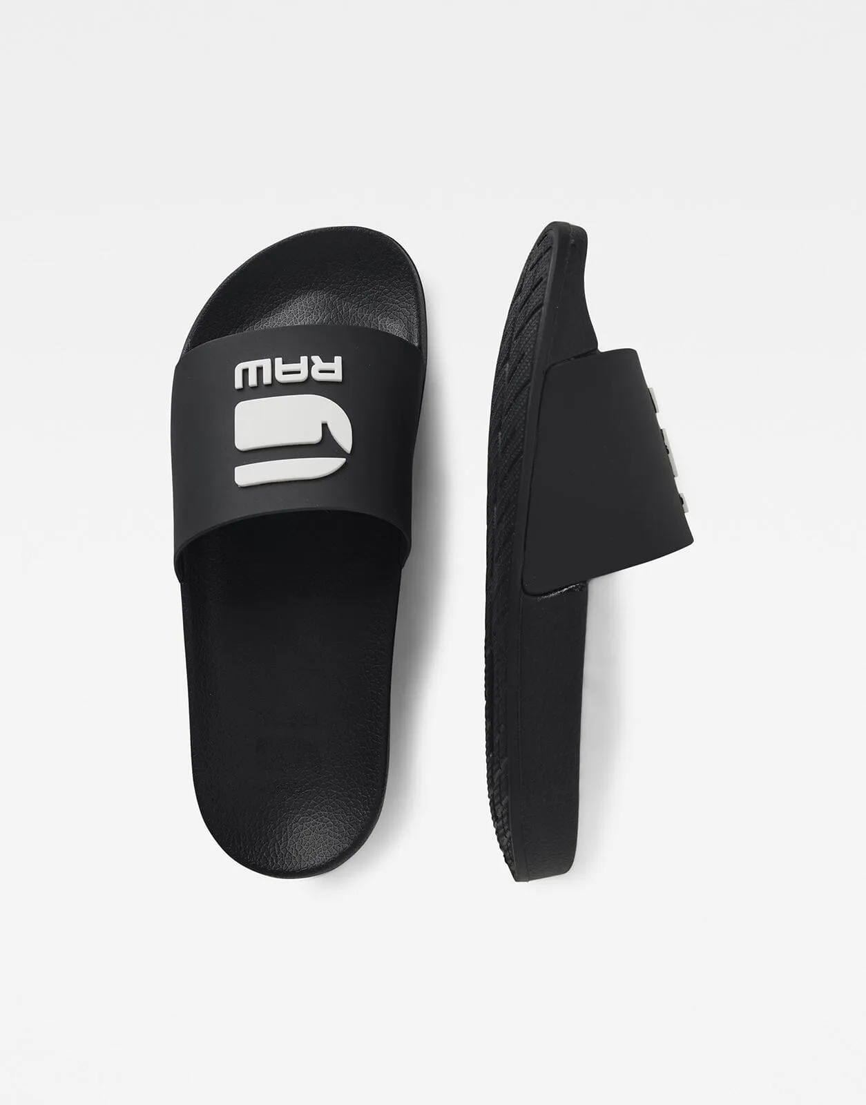 G-Star RAW Cart III Black/White Ladies Slides