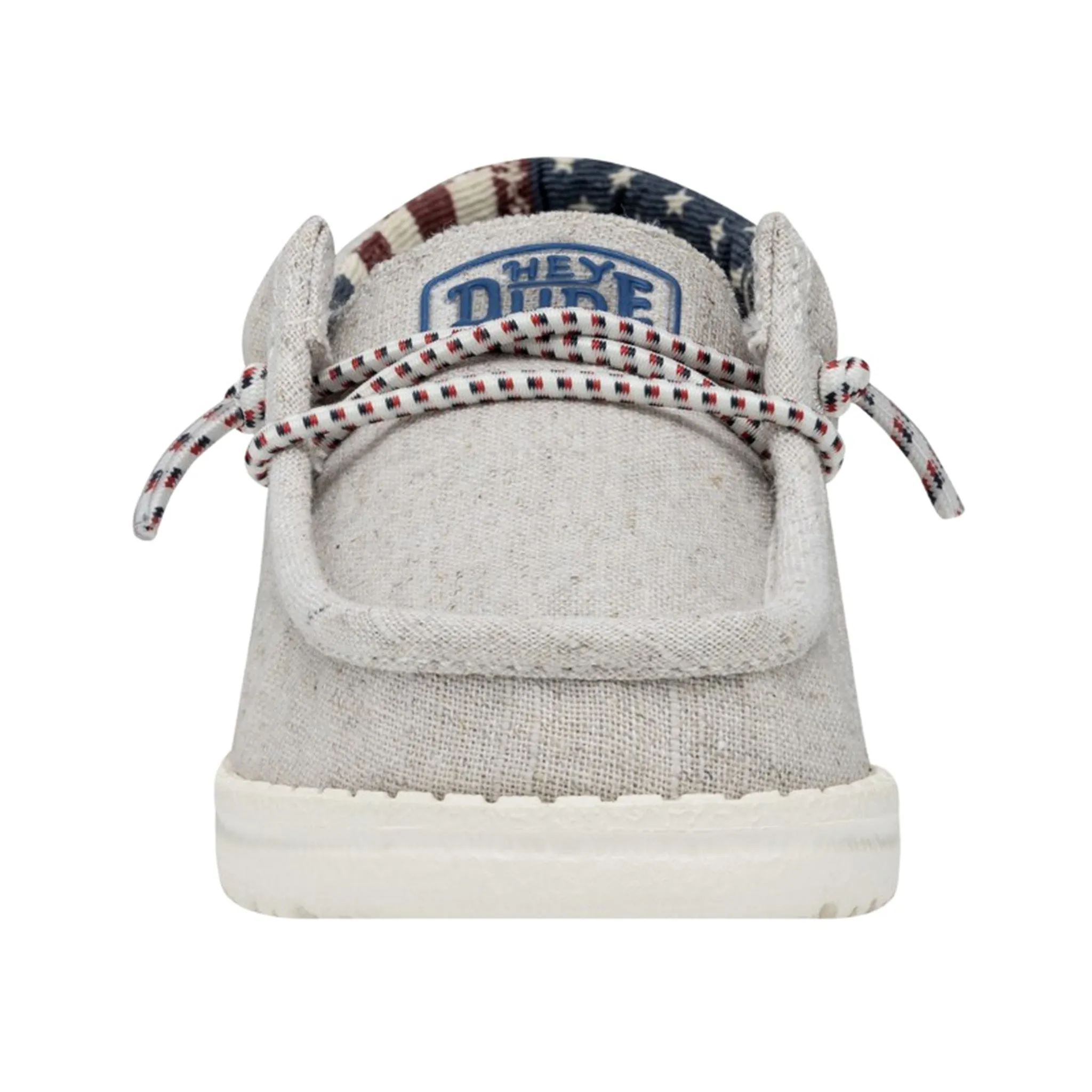 Hey Dude Wally Toddler Off White Patriotic