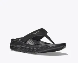 Hoka Women's Ora Recovery Flips- Black/Grey