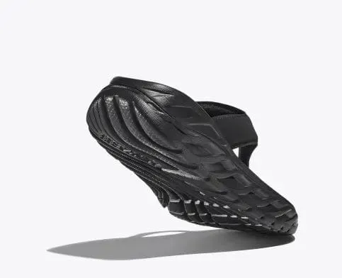 Hoka Women's Ora Recovery Flips- Black/Grey