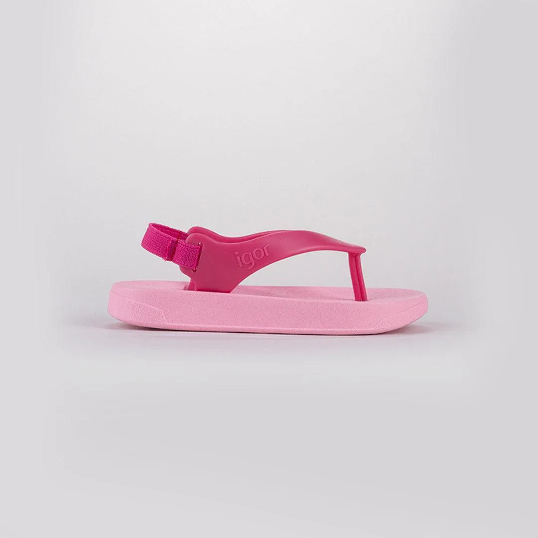 Igor Bicolour Flip Flops - Rosa/Fucsia