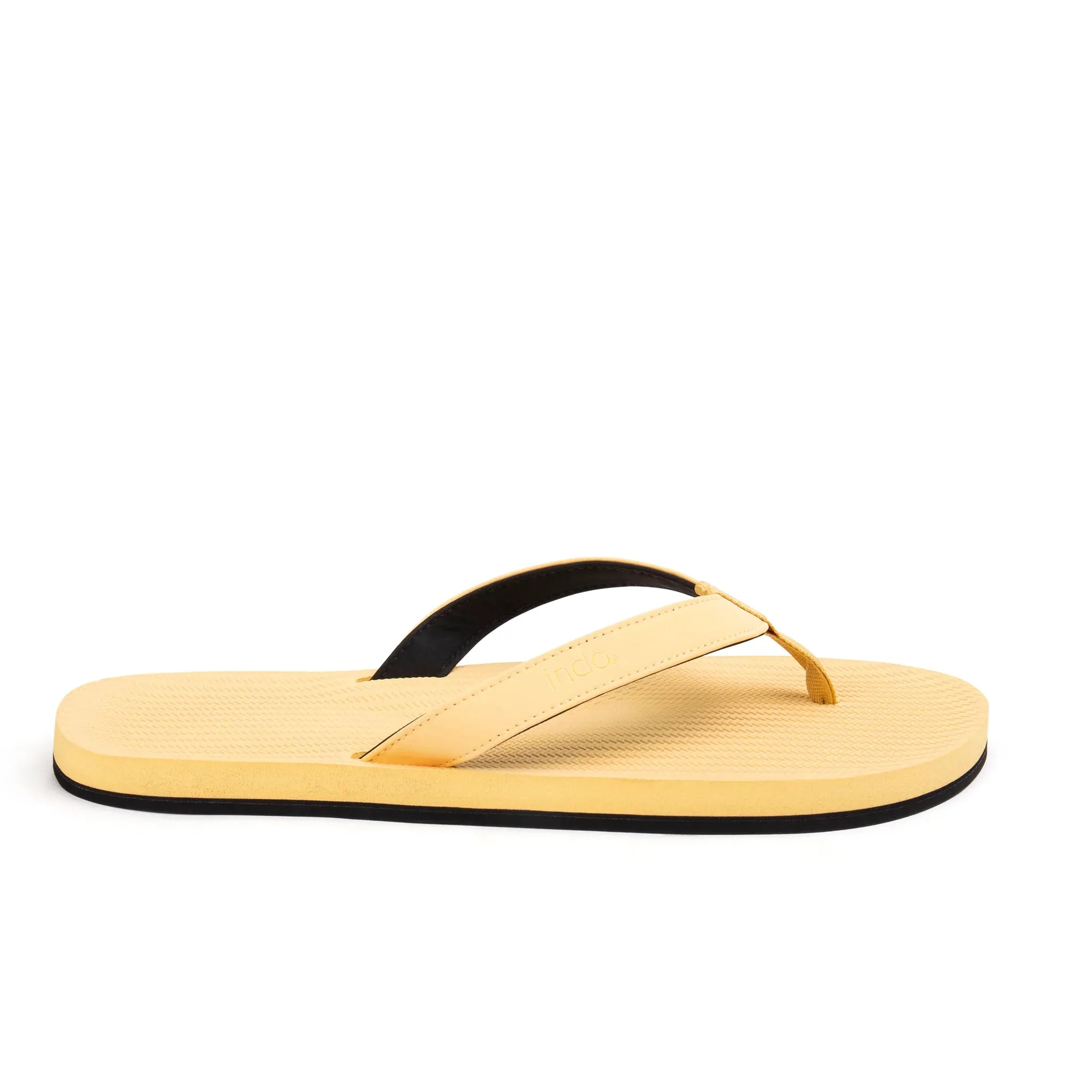 Indosole Mens Flip Flop Sandal Pollen