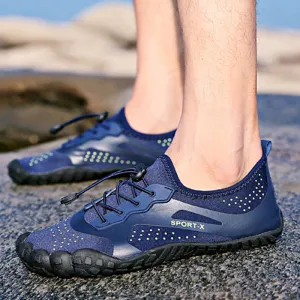 Men Breathable Quick Drying Water Hiking Barefoot Sandals