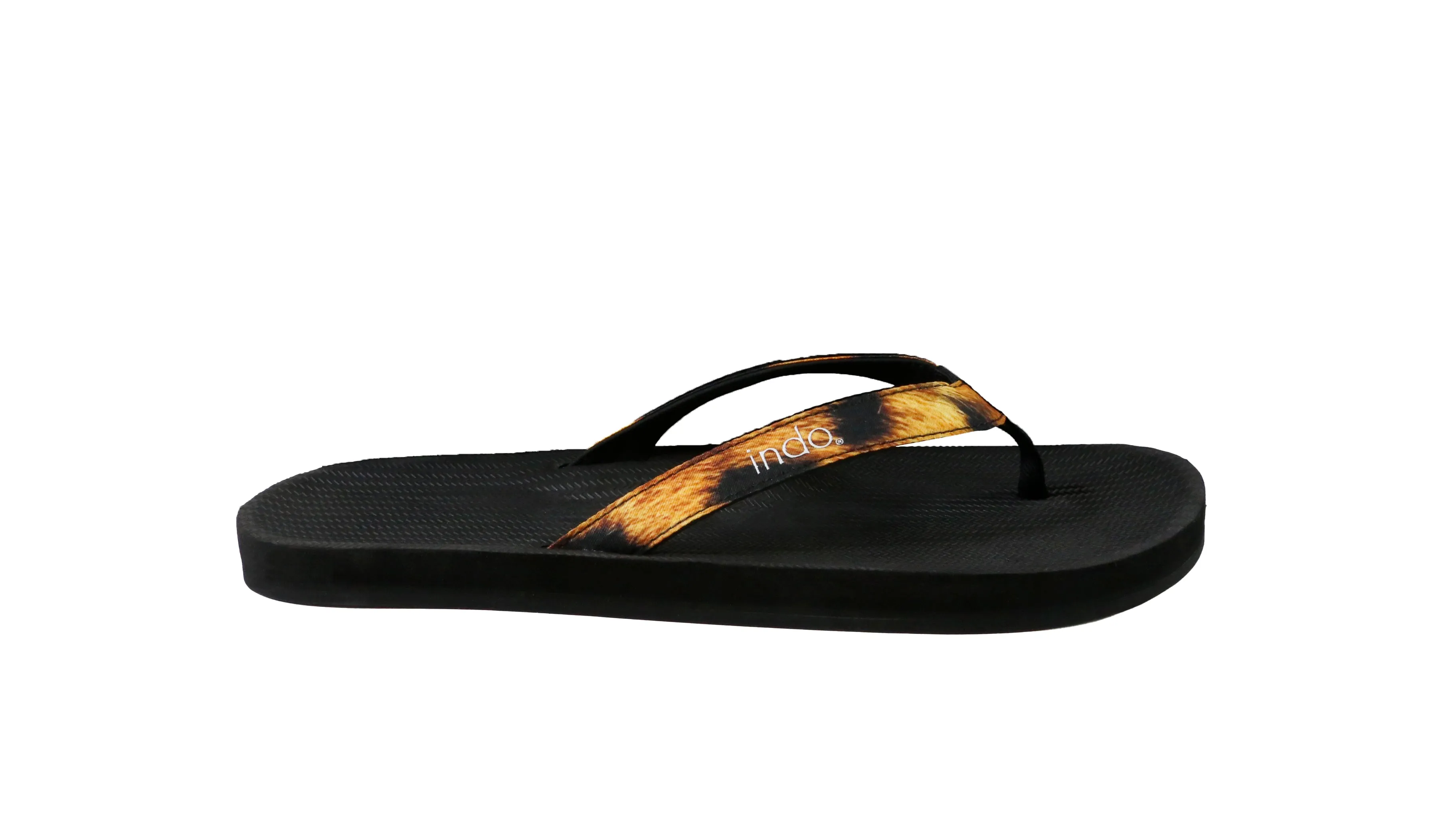 Men's Flip Flops Zodiac - Black/Leopard