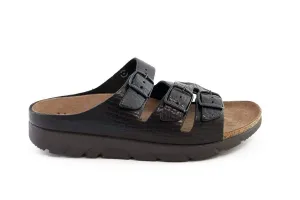 Mephisto Unisex Zach Fit Sandals- Dark Brown