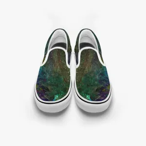 Pandora Split-Style Psychedelic Slip-On Shoes