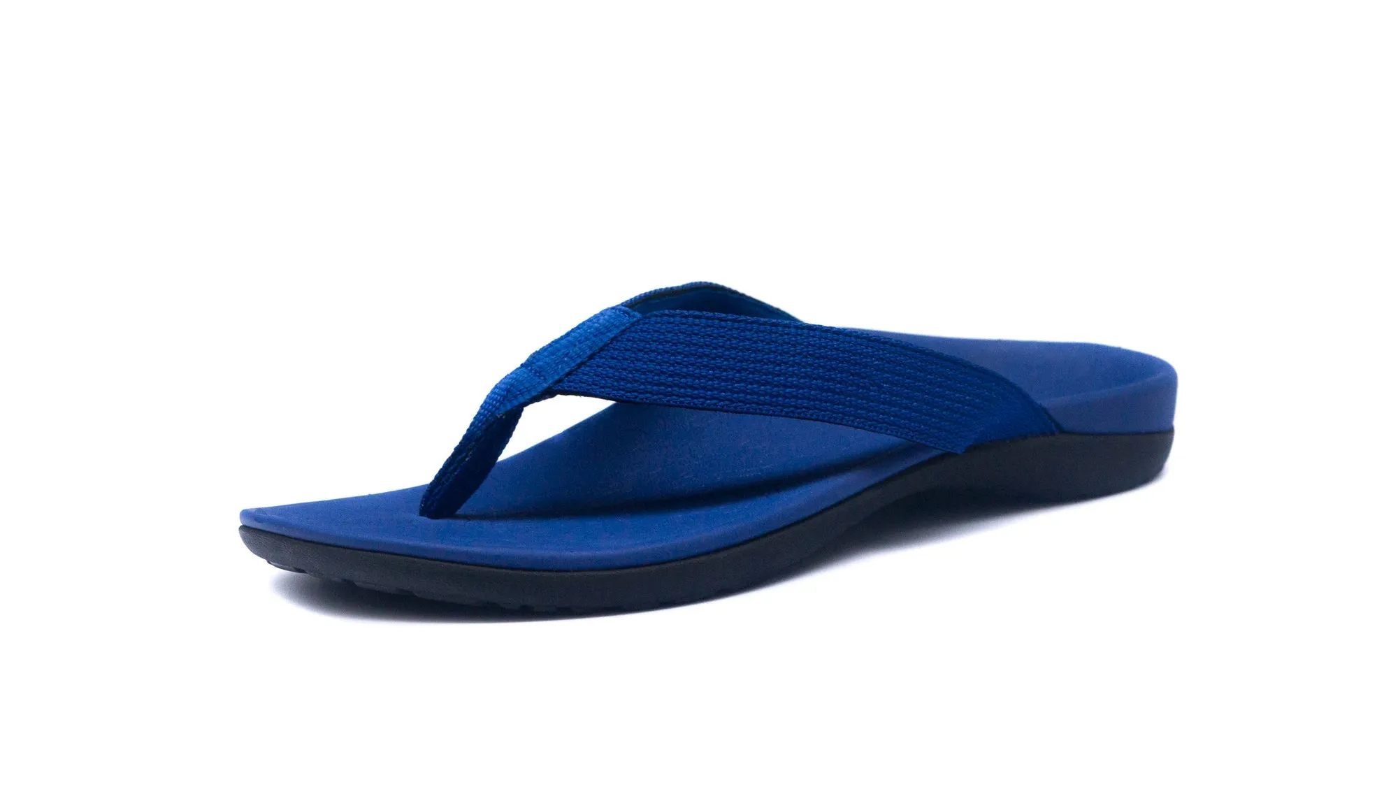 Premium Orthotic Flip Flops Navy and Pink Colour