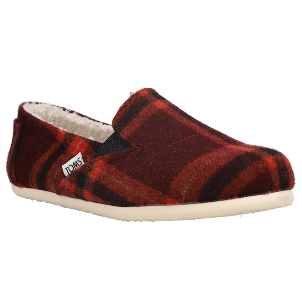 Redondo Plaid Slip On Flats