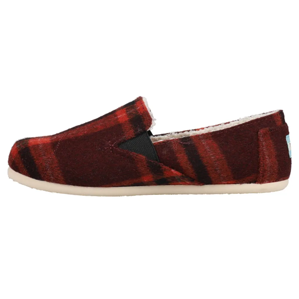 Redondo Plaid Slip On Flats