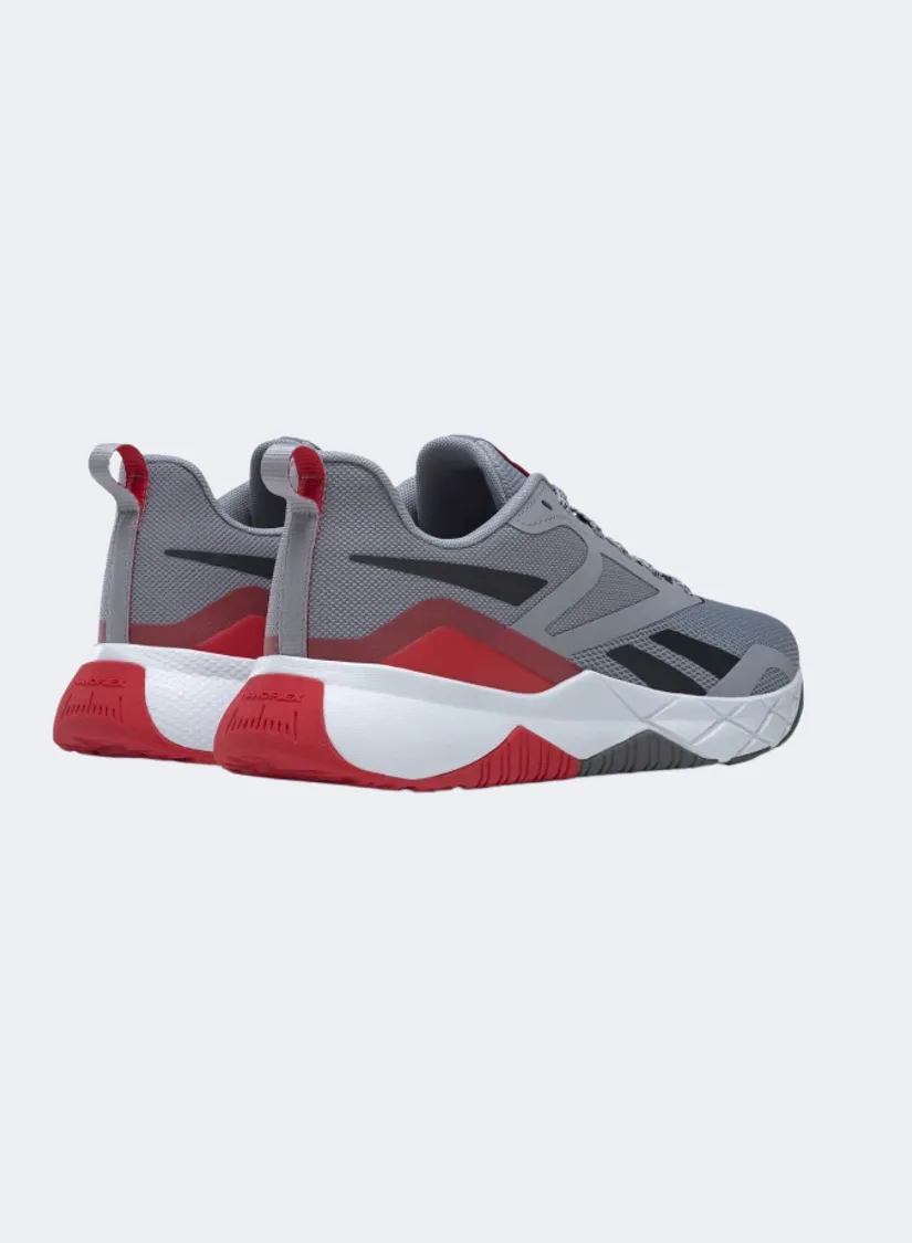 Reebok Nfx Men Training Shoes Grey/Black/Red