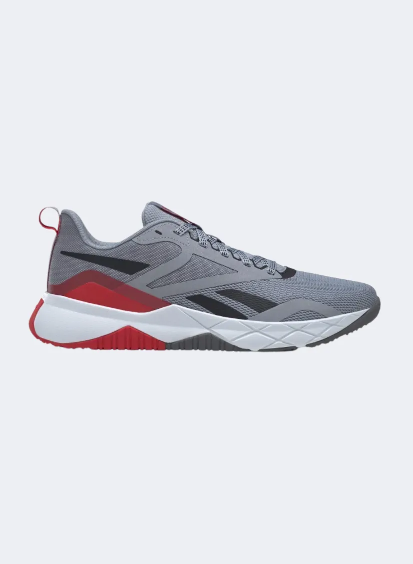 Reebok Nfx Men Training Shoes Grey/Black/Red