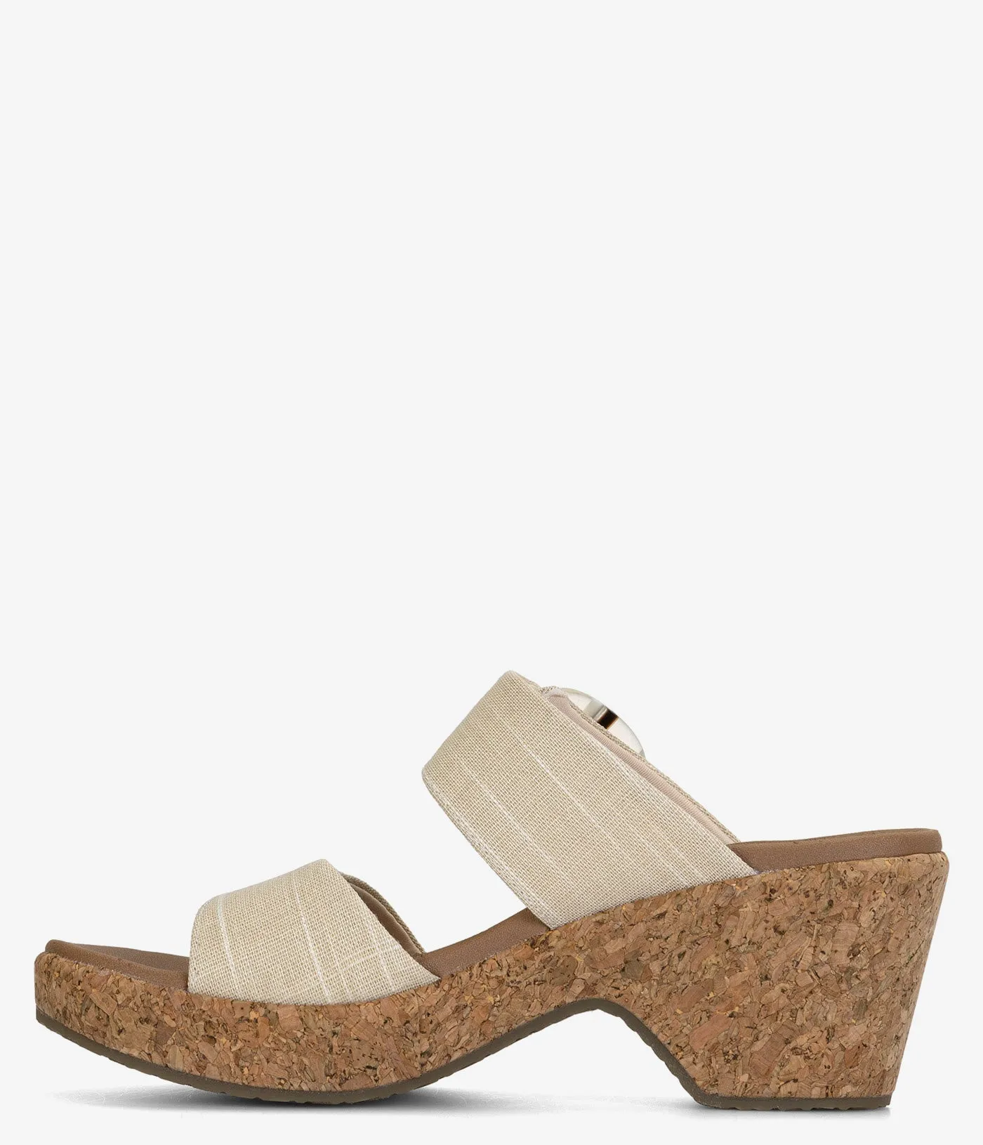 Skechers Brystol Cork Heel Sandals - Women