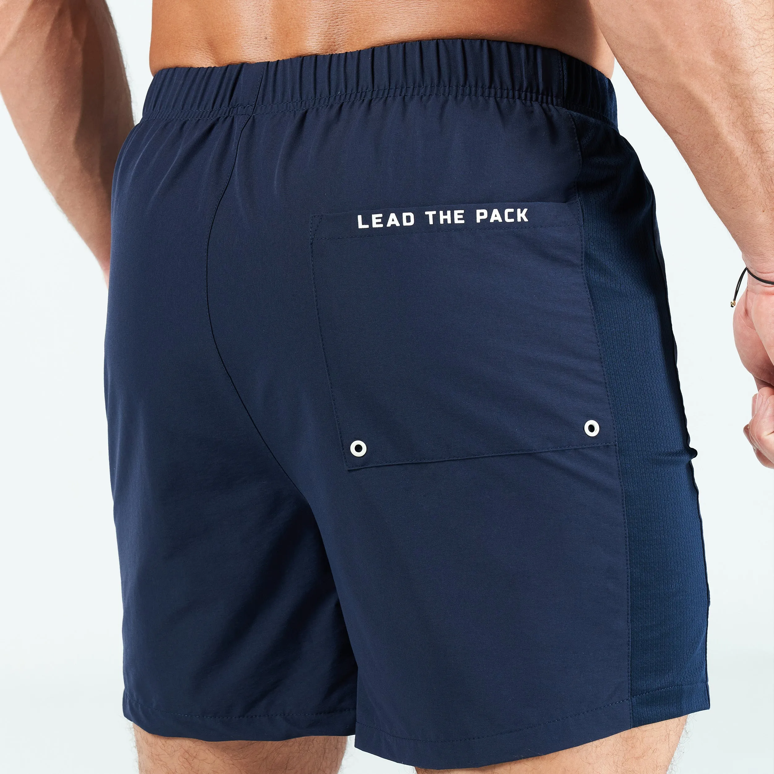 Statement Quick-dry Shorts - Navy