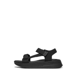 Surff Adj. W/Resistant Ripstop Back-Strap Sandals - All Black