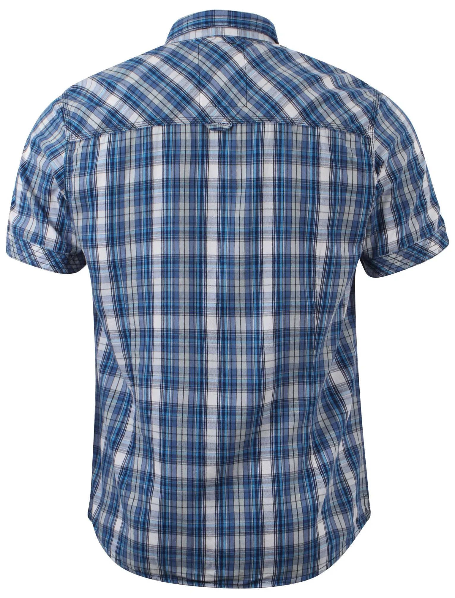 Tokyo Laundry Killian blue short sleeved shirt