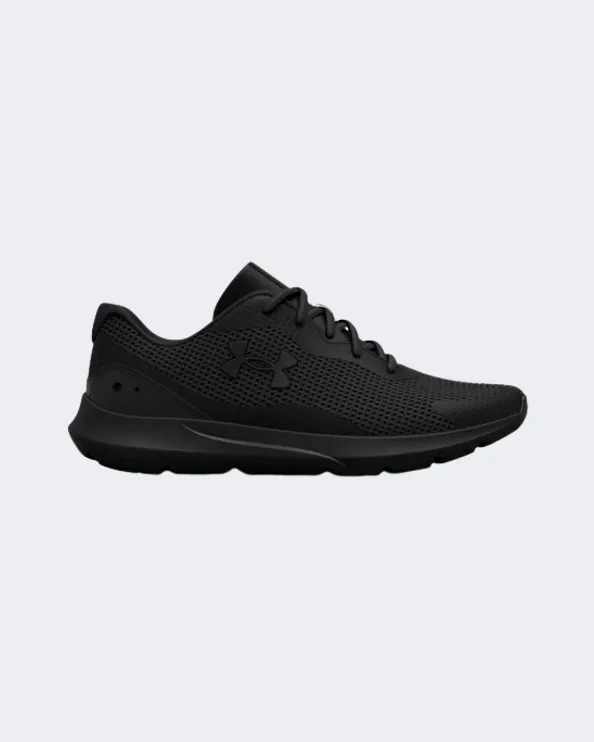 Under Armour Surge 3 Men Running Shoes Black