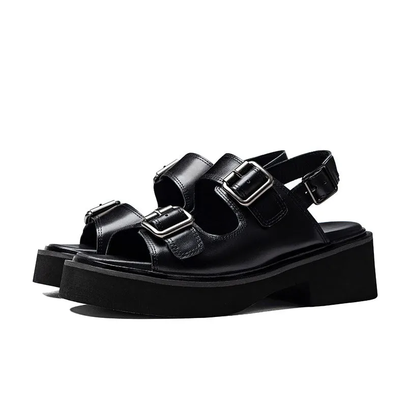 Veltique Lustrévo Lace Sandals