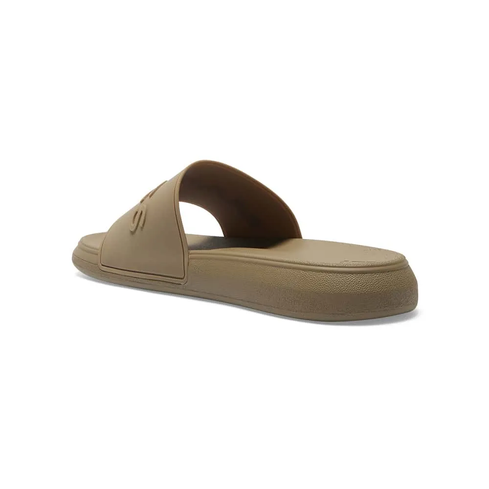 Venice Slide in Taupe