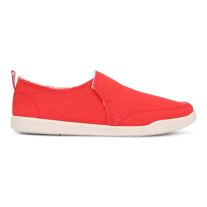 Vionic Women's Malibu Slip On Sneakers- Red