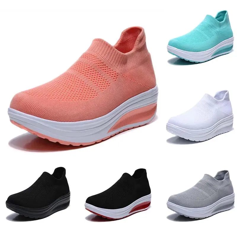 Women's Thick Bottom Slip On Sneakers