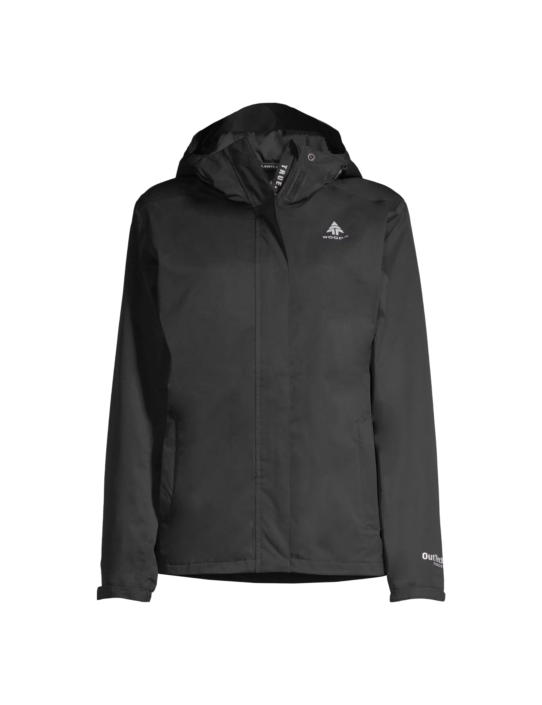 Woods Women's Water-Resistant Shell Rain Jacket