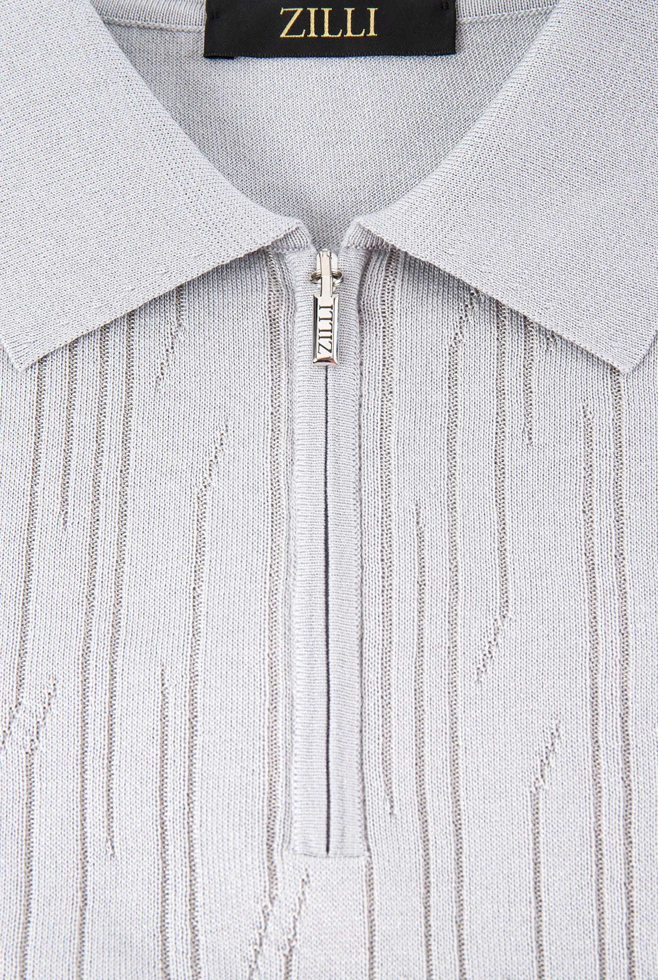 Zipped Polo Shirt